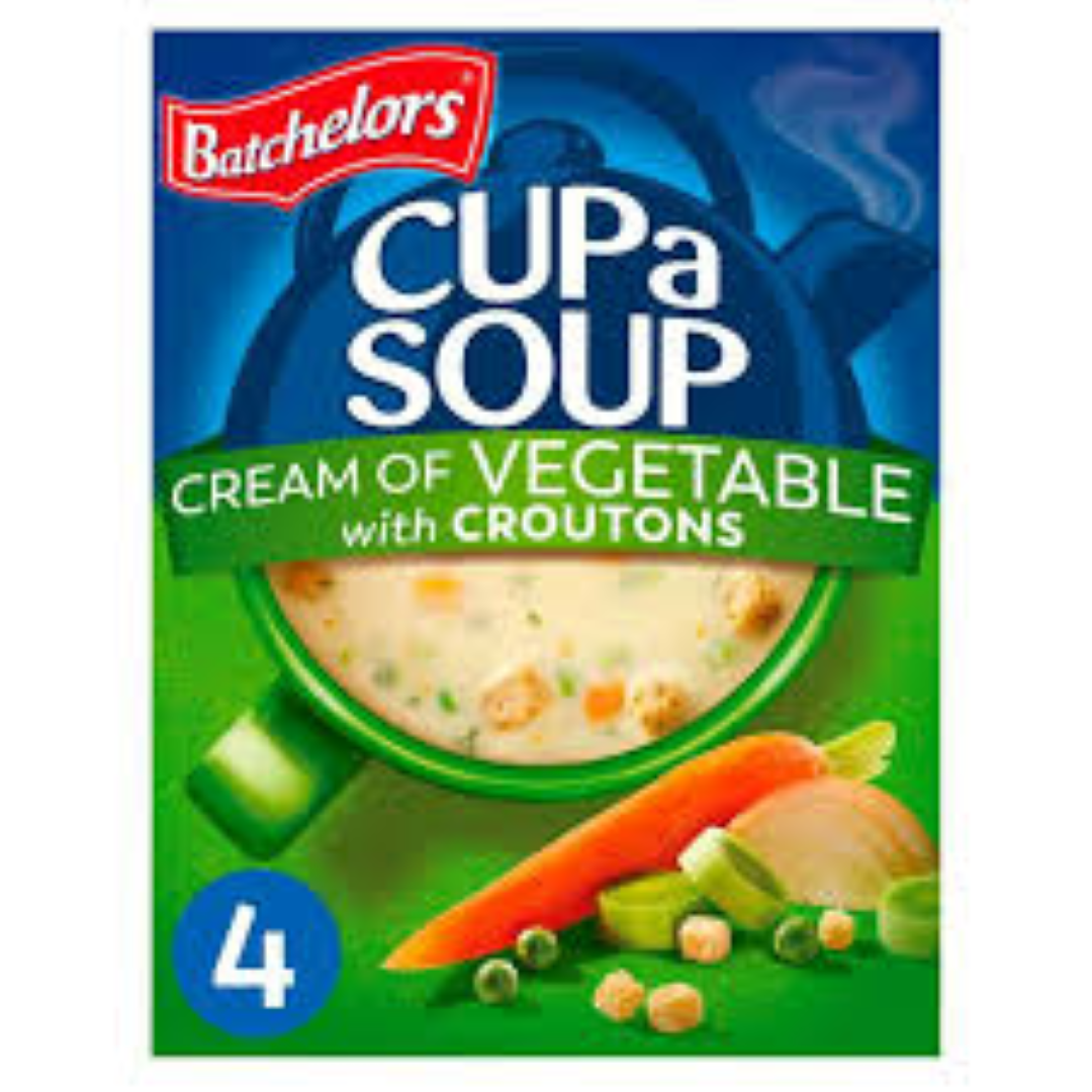 BATCHELORS CAS CROUTONS CREAM OF VEGETABLE